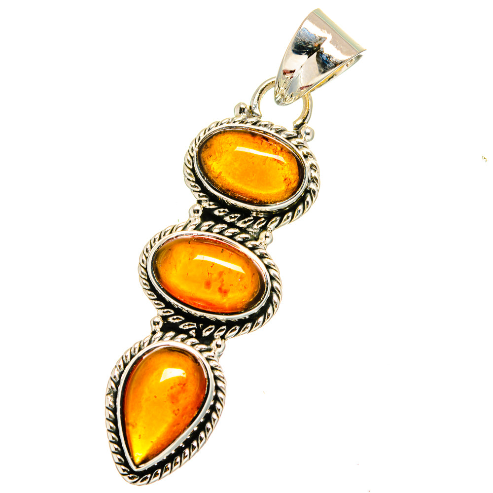 Carnelian Pendants handcrafted by Ana Silver Co - PD14185