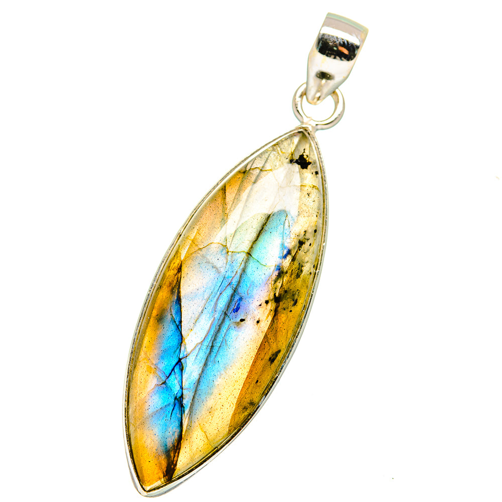 Labradorite Pendants handcrafted by Ana Silver Co - PD14196