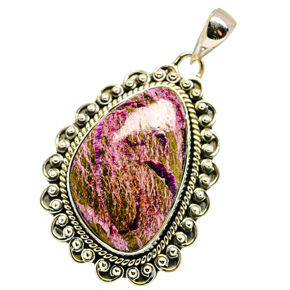 Stichtite Pendants handcrafted by Ana Silver Co - PD14199
