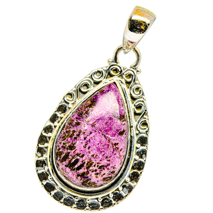 Stichtite Pendants handcrafted by Ana Silver Co - PD14216