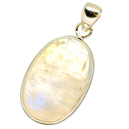 Rainbow Moonstone Pendants handcrafted by Ana Silver Co - PD14218