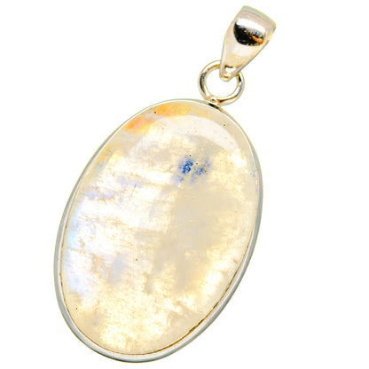 Rainbow Moonstone Pendants handcrafted by Ana Silver Co - PD14231