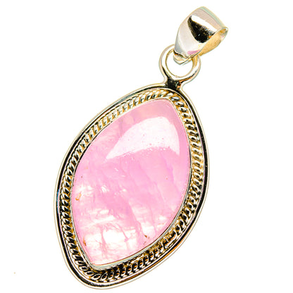 Kunzite Pendants handcrafted by Ana Silver Co - PD14234