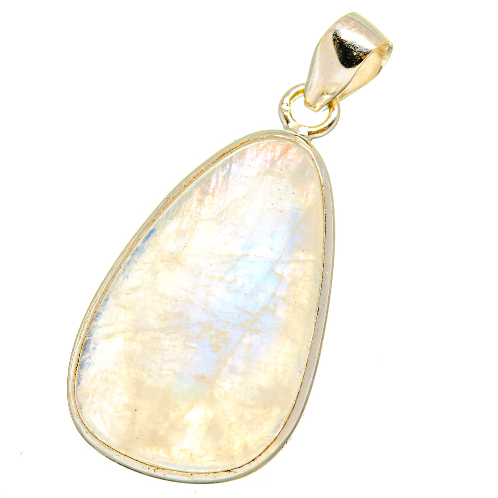Rainbow Moonstone Pendants handcrafted by Ana Silver Co - PD14241