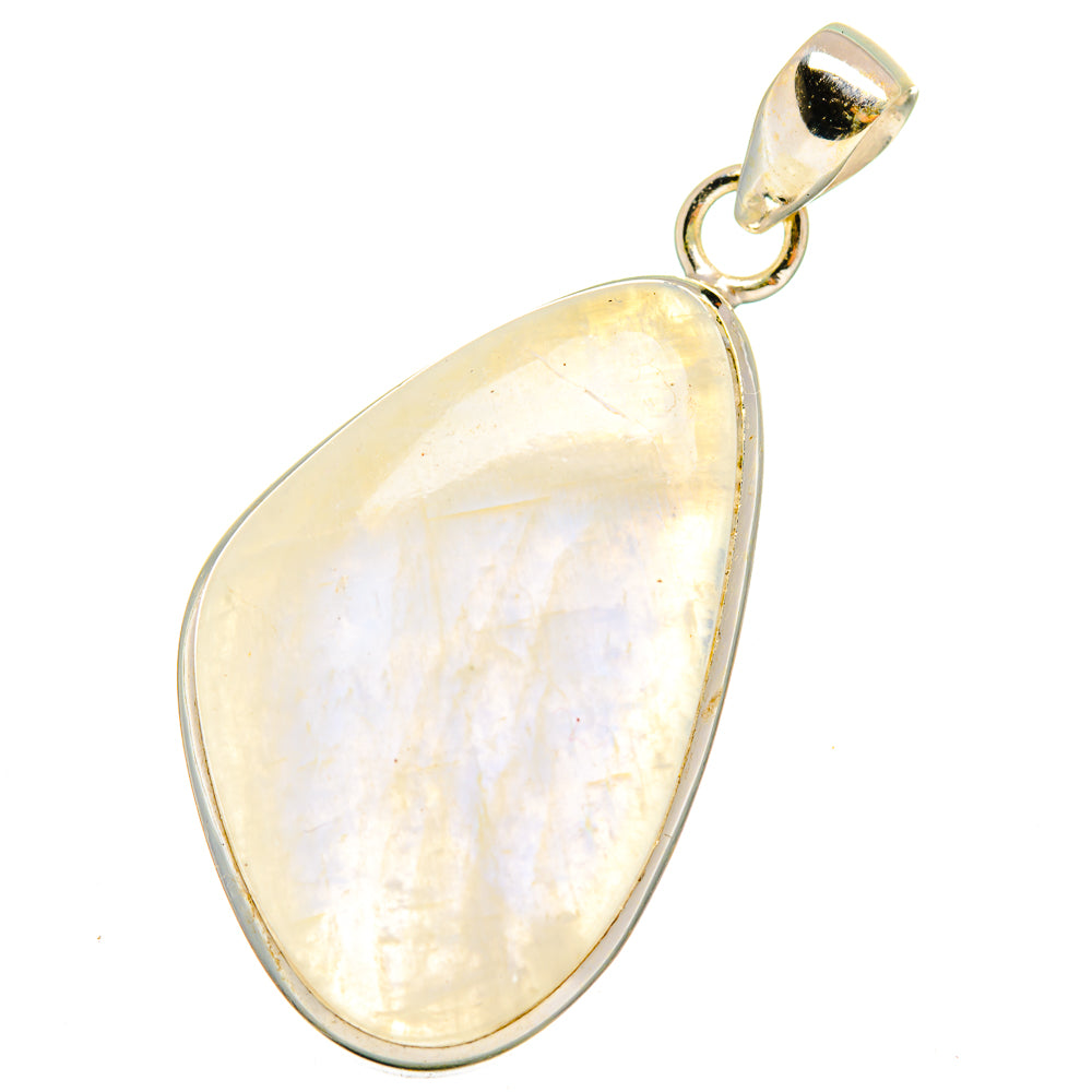 Rainbow Moonstone Pendants handcrafted by Ana Silver Co - PD14242