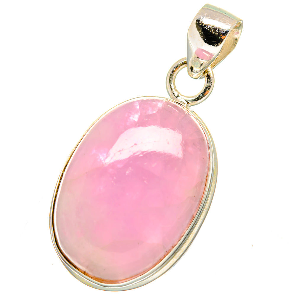 Pink Moonstone Pendants handcrafted by Ana Silver Co - PD14252
