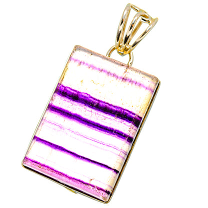 Fluorite Pendants handcrafted by Ana Silver Co - PD14258