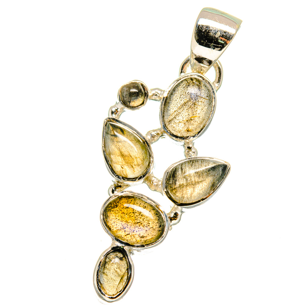 Labradorite Pendants handcrafted by Ana Silver Co - PD14261