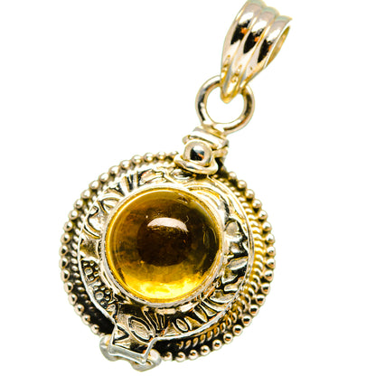 Citrine Pendants handcrafted by Ana Silver Co - PD14271