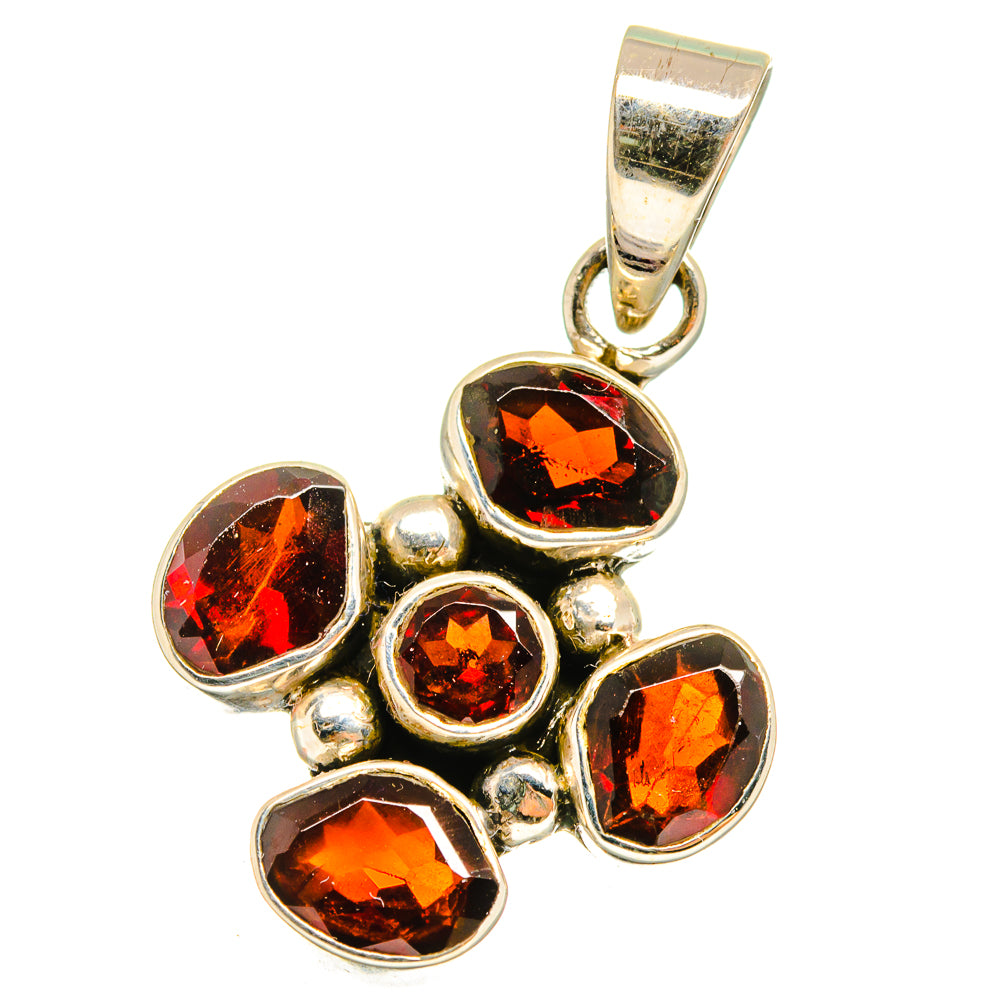 Garnet Pendants handcrafted by Ana Silver Co - PD14287