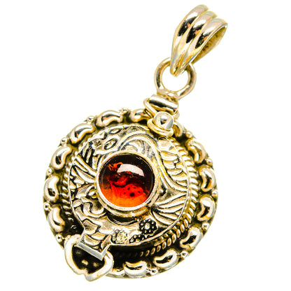 Garnet Pendants handcrafted by Ana Silver Co - PD14291