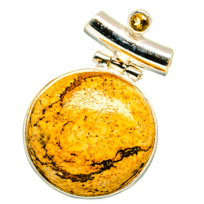 Picture Jasper Pendants handcrafted by Ana Silver Co - PD14292