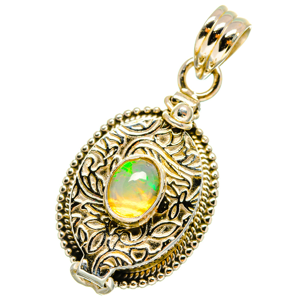 Ethiopian Opal Pendants handcrafted by Ana Silver Co - PD14316