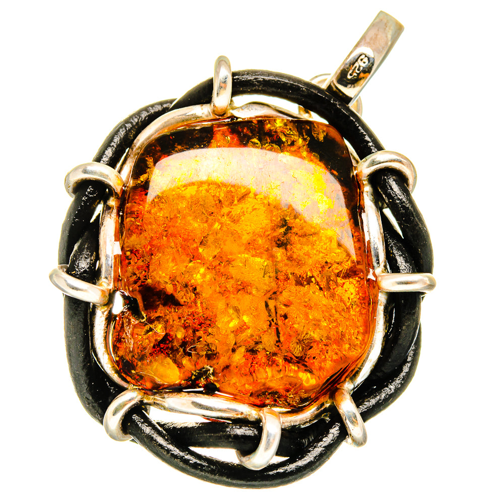 Baltic Amber Pendants handcrafted by Ana Silver Co - PD14321