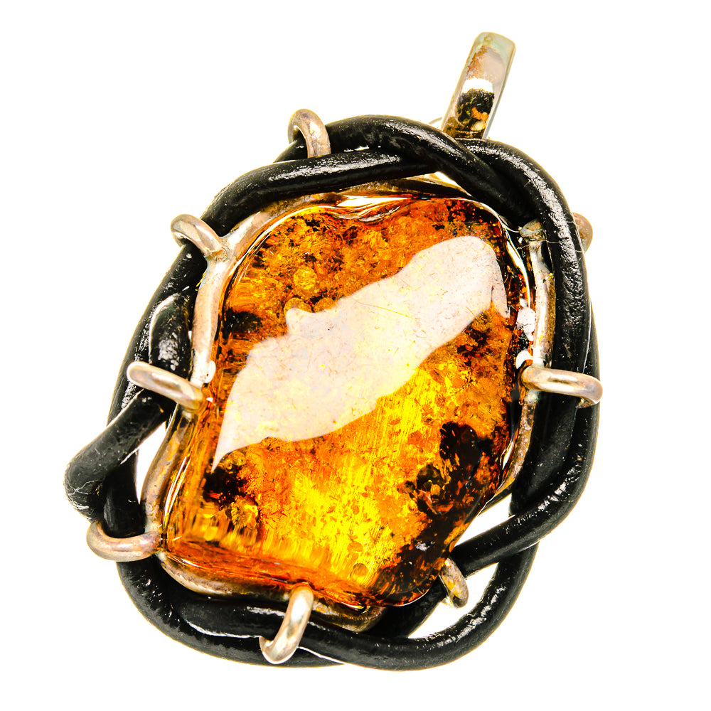 Baltic Amber Pendants handcrafted by Ana Silver Co - PD14322