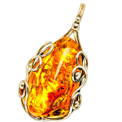 Baltic Amber Pendants handcrafted by Ana Silver Co - PD14326