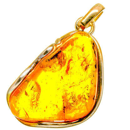 Baltic Amber Pendants handcrafted by Ana Silver Co - PD14334