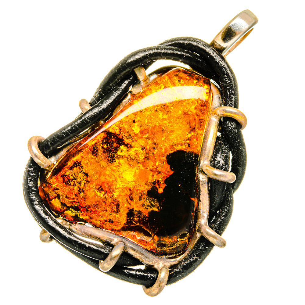 Baltic Amber Pendants handcrafted by Ana Silver Co - PD14346