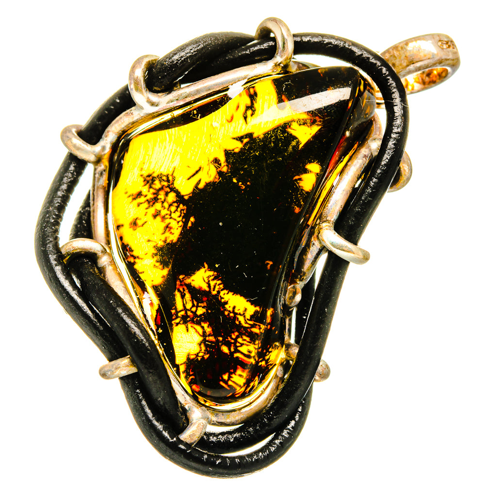 Baltic Amber Pendants handcrafted by Ana Silver Co - PD14350