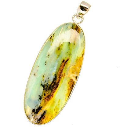 Peruvian Opal Pendants handcrafted by Ana Silver Co - PD14355