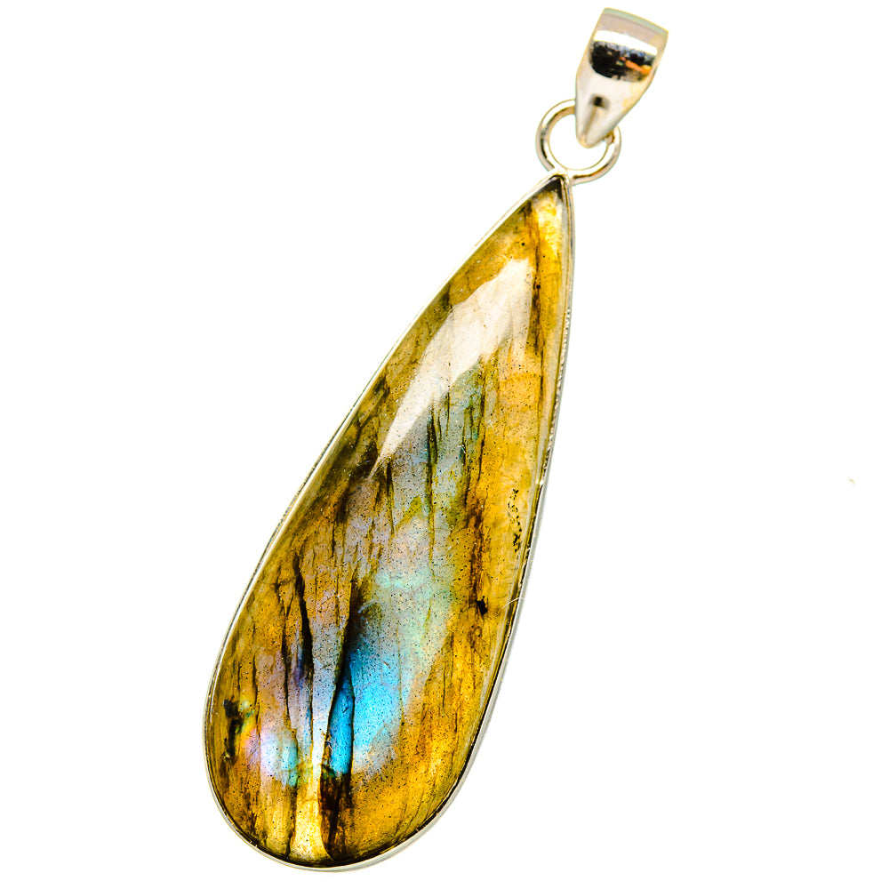 Labradorite Pendants handcrafted by Ana Silver Co - PD14362