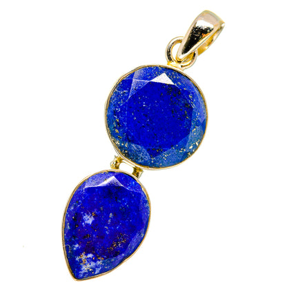 Lapis Lazuli Pendants handcrafted by Ana Silver Co - PD14375