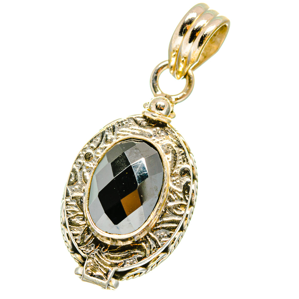 Hematite Pendants handcrafted by Ana Silver Co - PD14381