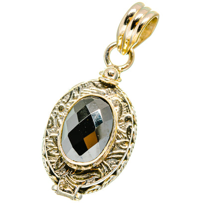 Hematite Pendants handcrafted by Ana Silver Co - PD14381