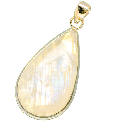 Rainbow Moonstone Pendants handcrafted by Ana Silver Co - PD14384