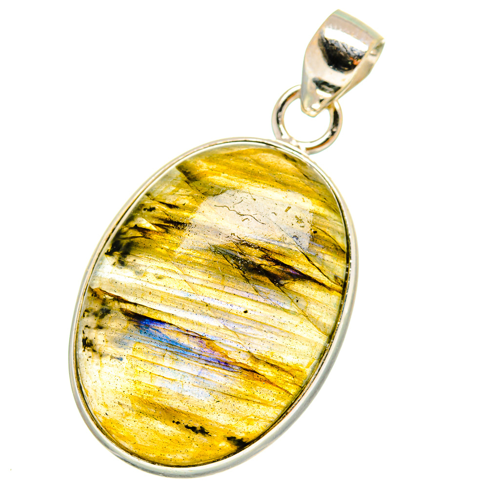 Labradorite Pendants handcrafted by Ana Silver Co - PD14387