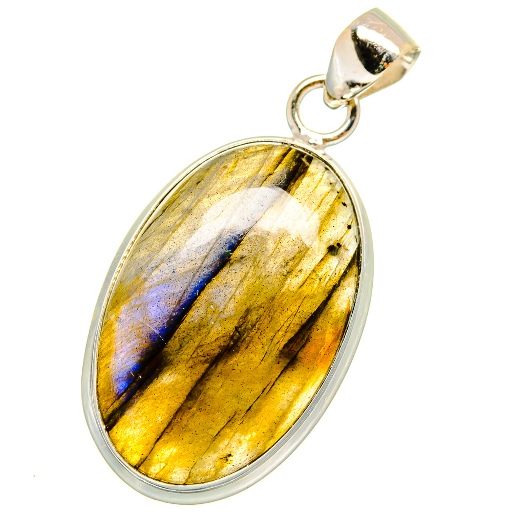 Labradorite Pendants handcrafted by Ana Silver Co - PD14394