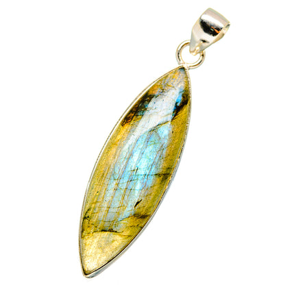 Labradorite Pendants handcrafted by Ana Silver Co - PD14399