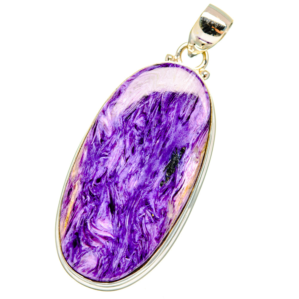 Charoite Pendants handcrafted by Ana Silver Co - PD14405
