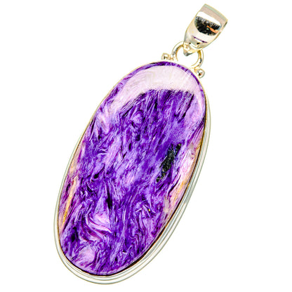Charoite Pendants handcrafted by Ana Silver Co - PD14405