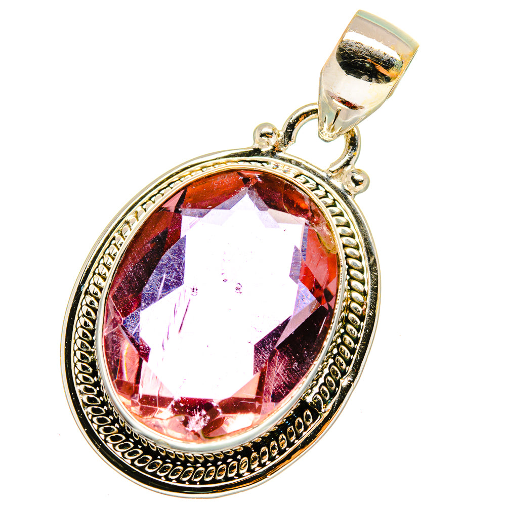 Color Change Alexandrite Pendants handcrafted by Ana Silver Co - PD14411