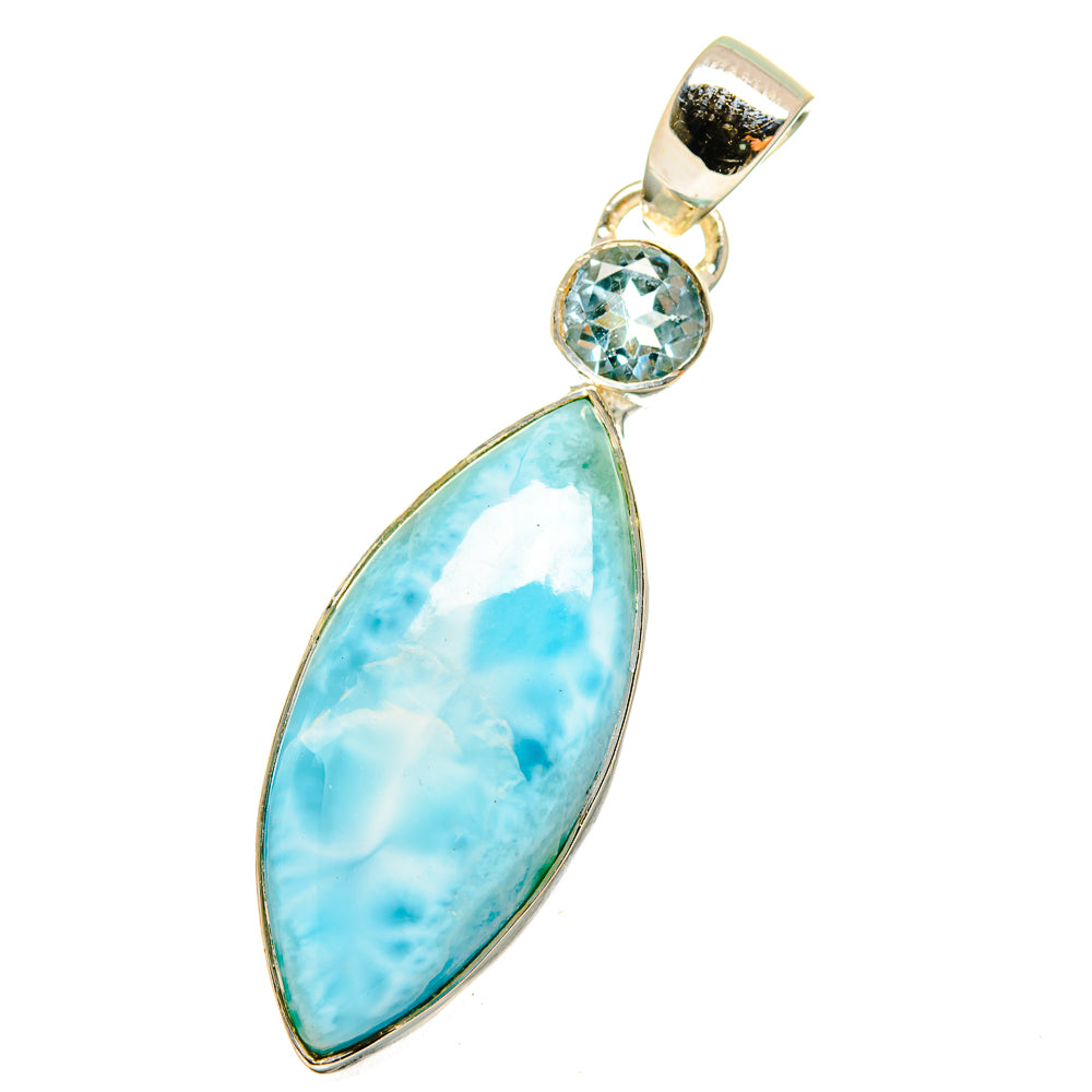 Larimar Pendants handcrafted by Ana Silver Co - PD14412