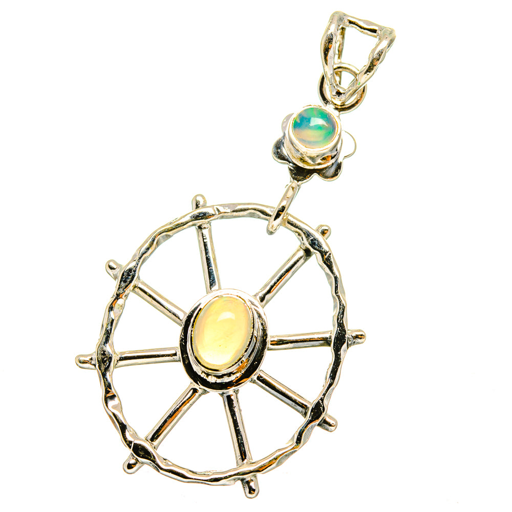 Ethiopian Opal Pendants handcrafted by Ana Silver Co - PD14413