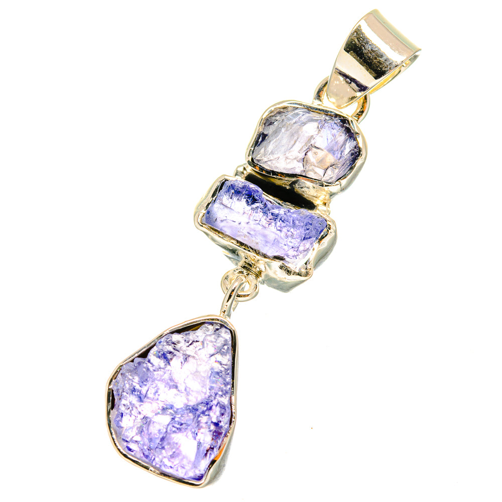 Tanzanite Pendants handcrafted by Ana Silver Co - PD14422