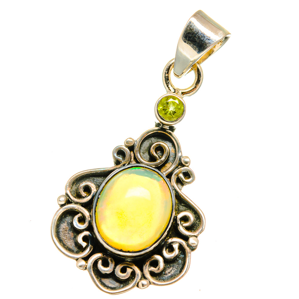 Ethiopian Opal Pendants handcrafted by Ana Silver Co - PD14430