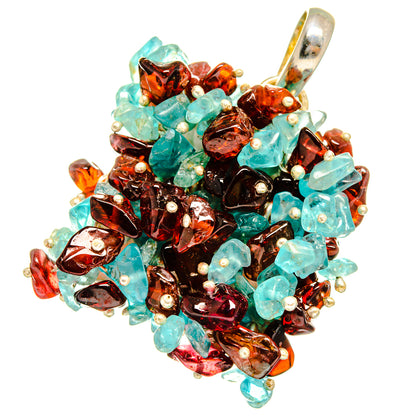 Garnet Pendants handcrafted by Ana Silver Co - PD14435