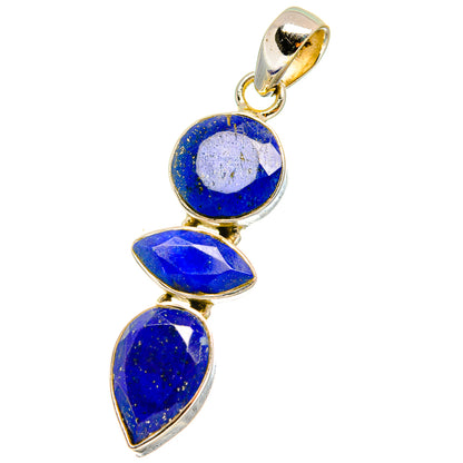 Lapis Lazuli Pendants handcrafted by Ana Silver Co - PD14461