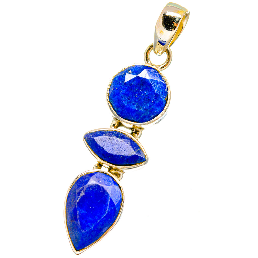 Lapis Lazuli Pendants handcrafted by Ana Silver Co - PD14462