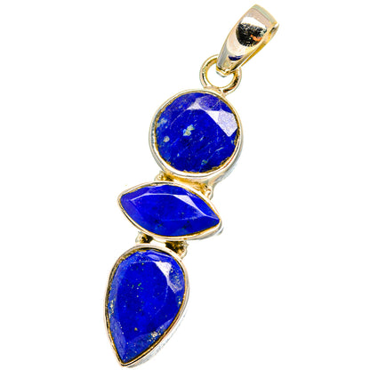 Lapis Lazuli Pendants handcrafted by Ana Silver Co - PD14463