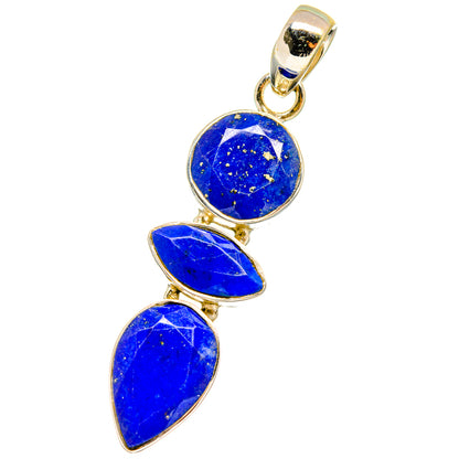 Lapis Lazuli Pendants handcrafted by Ana Silver Co - PD14470