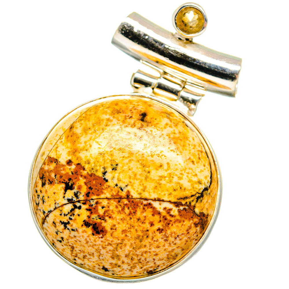 Picture Jasper Pendants handcrafted by Ana Silver Co - PD14482