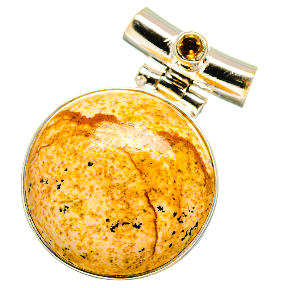 Picture Jasper Pendants handcrafted by Ana Silver Co - PD14483