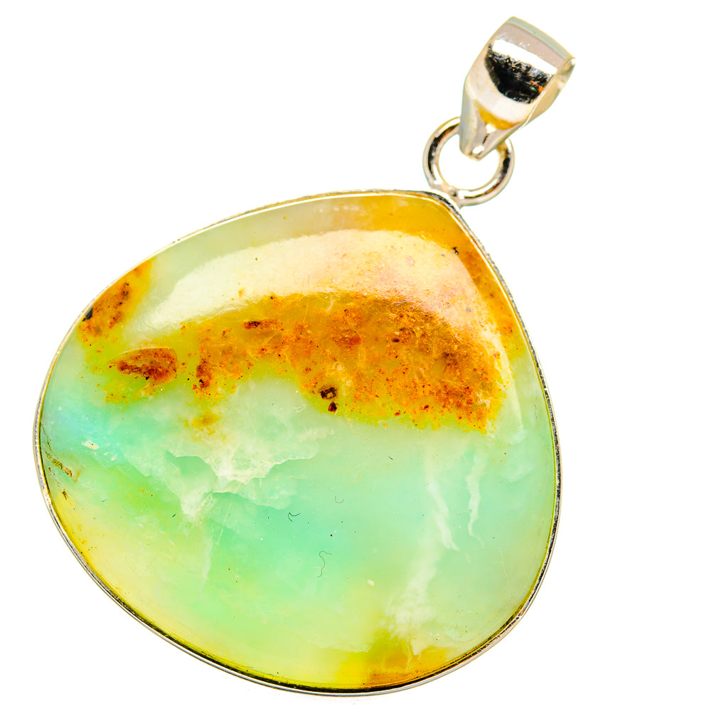 Peruvian Opal Pendants handcrafted by Ana Silver Co - PD14487