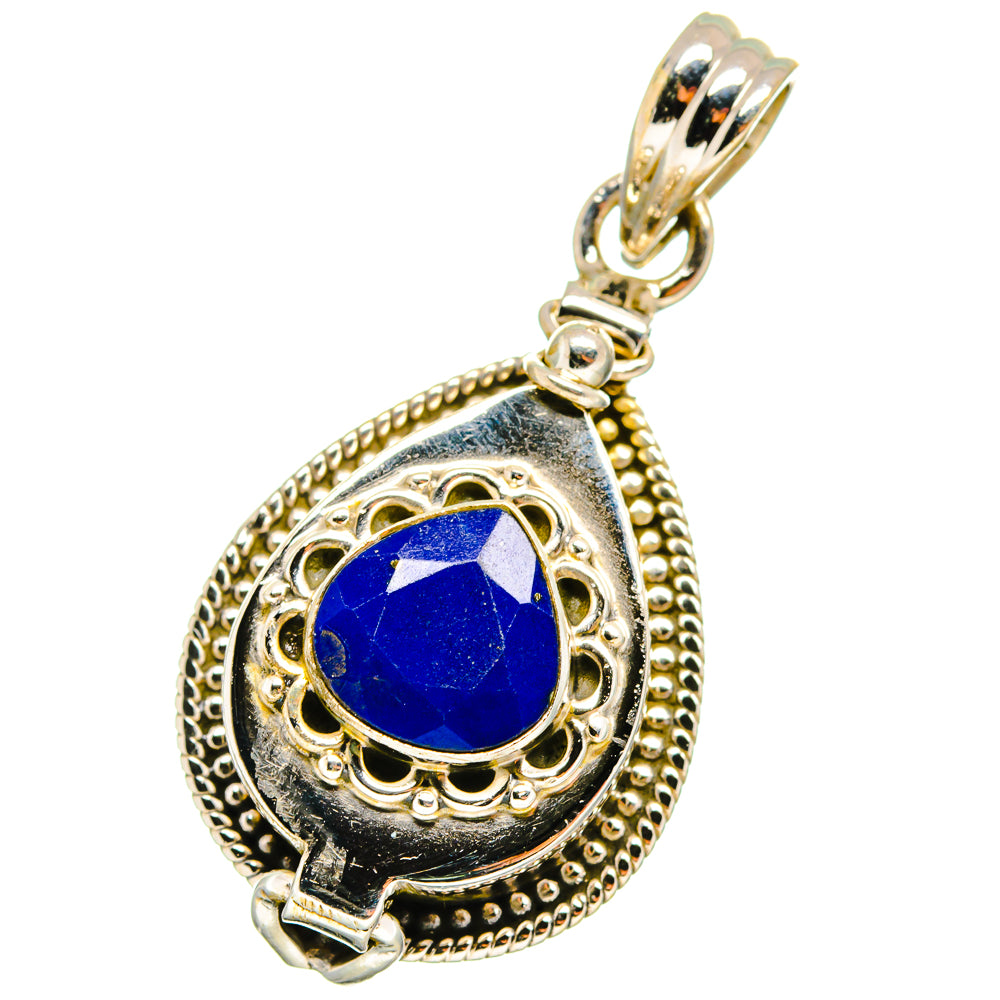 Lapis Lazuli Pendants handcrafted by Ana Silver Co - PD14491