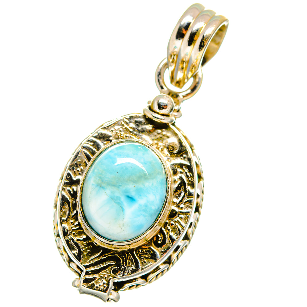 Larimar Pendants handcrafted by Ana Silver Co - PD14495