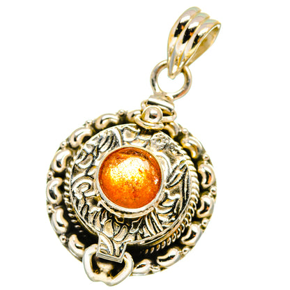 Sunstone Pendants handcrafted by Ana Silver Co - PD14497